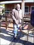 Jorma in the cold sun
