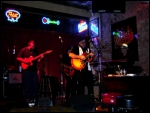 Blues in blues bar