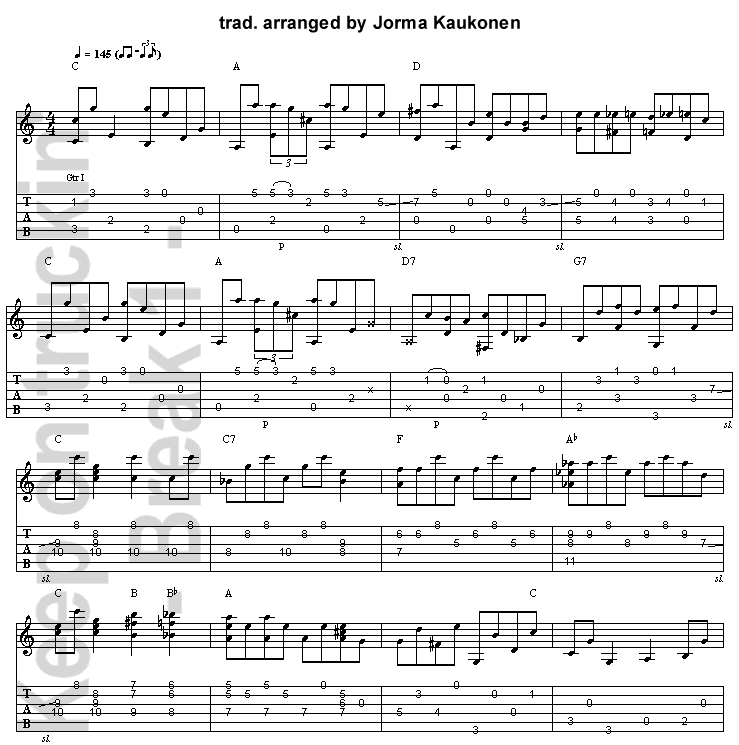 keep on truckin' (Break 1)