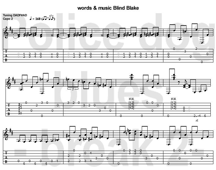 la tab de police dog blues (break 2)